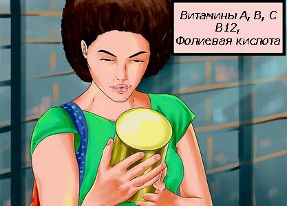 витамины в корме